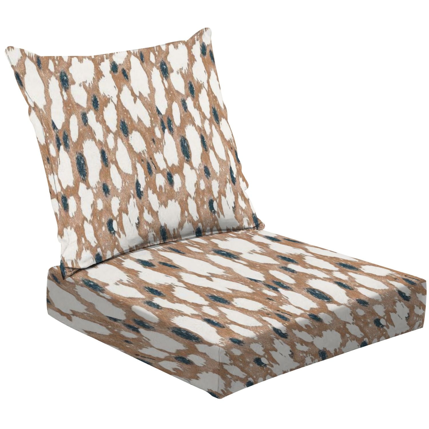 Outdoor Deep Seat Cushions Set Leopard seamless pattern Cheetah panther ...