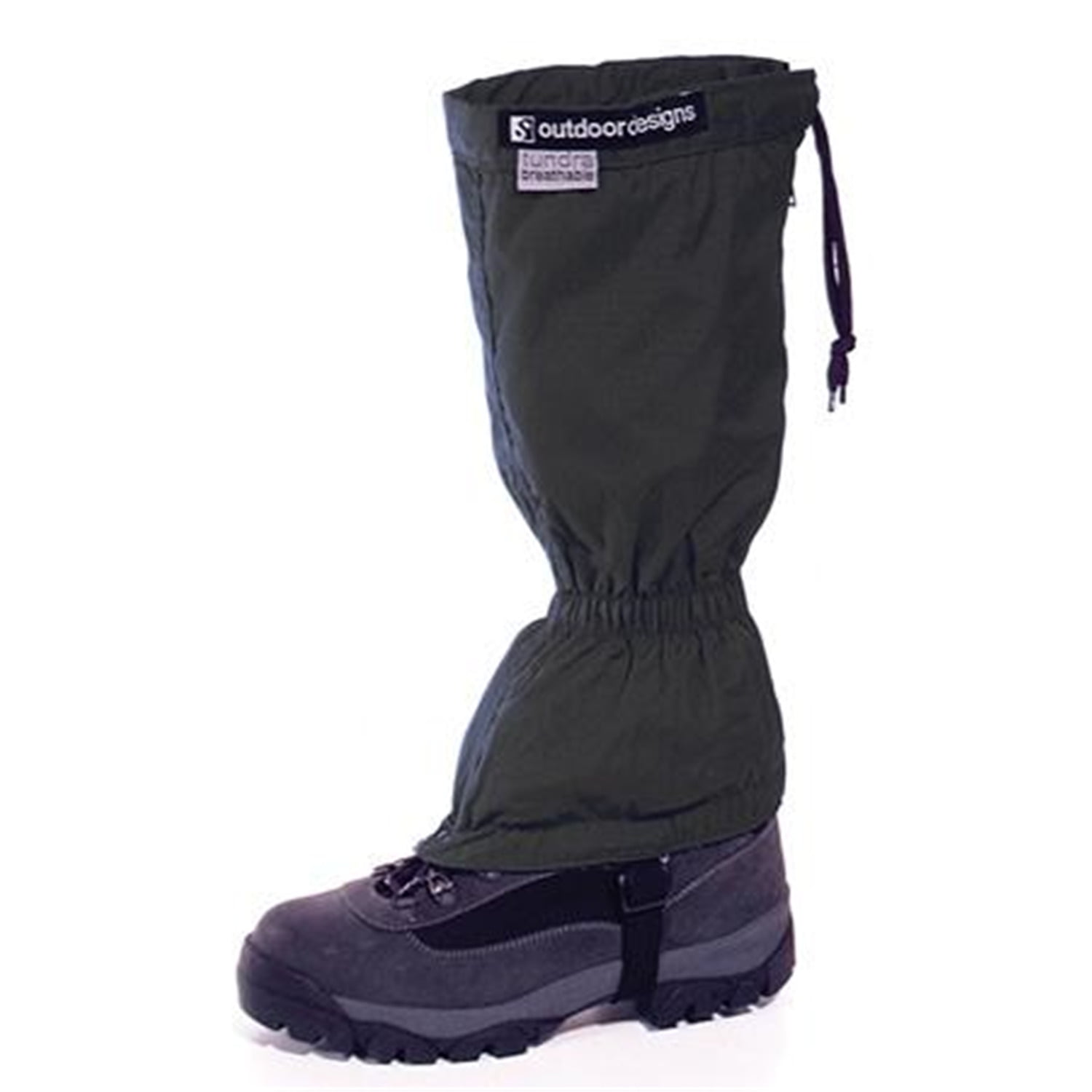 Outdoor Designs Tundra Gaiters-Color:Black,Size:Large - Walmart.com