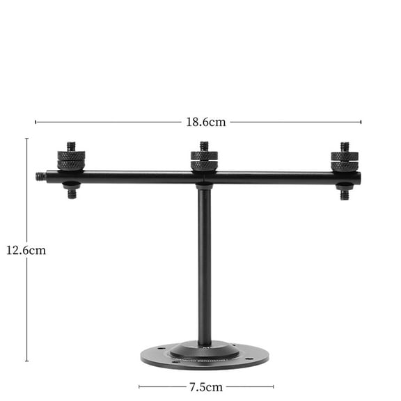 Outdoor Desktop Light Bracket Aluminum Alloy Portable Lantern Stand Stable Base For Outdoor Lighting Rack Accessories