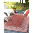 thumbnail image 1 of Outdoor Dimension Collection Area Rug Rust Red - 7'x10', 1 of 5