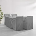 thumbnail image 1 of Outdoor Dining Furniture Cover Set, Gray - 7 Piece, 1 of 1