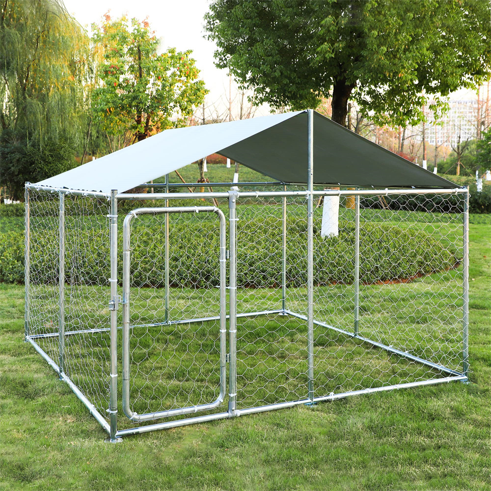 Outdoor Dog Kennel,Large Dog Playpen Outdoor Dog Fence for Backyard Dog