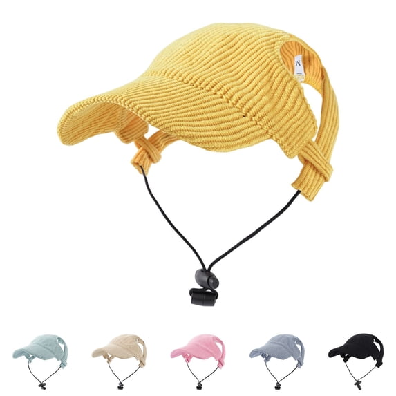 Outdoor Dog Sun Protection Hat, Cute Pet Baseball Headwear for Walking ...