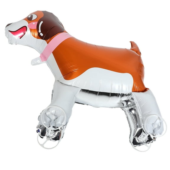Cute Dachshund Balloon with Wheels Self-Standing and Interactive for Kids Birthday Parties Multi 1