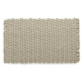 thumbnail image 1 of Outdoor Door Mat, Lobster Rope Doormat, All Weather Mats, Woven Door Mat from Nautical Rope, Front Door Welcome Mats, (Solid Sand, 18 x 30), 1 of 7