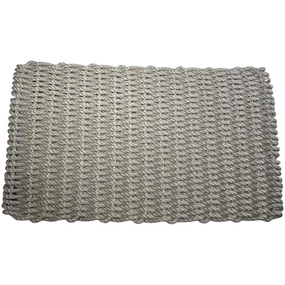 Outdoor Doormat, Weather-Resistant Welcome Mat, Durable, Easy-to-Clean Outdoor Entrance Mat, Handwoven in USA, (Dark Tan), 18"x30"$$Garden & Patio