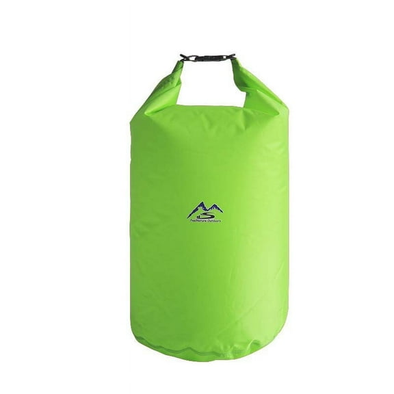 Outdoor Dry Waterproof Bag Dry Bag Sack Waterproof Floating Dry Gear Bags for Boating Fishing Rafting Swimming 5L/10L/20L/40L/70 Shiny Green 20L