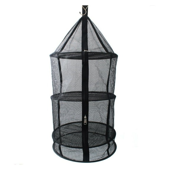 Outdoor Drying Net Outside Folding 4 Layer Hanging Clothes Dryer Drying Net Outdoor Circulars Net with Mesh Drying Net