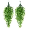 thumbnail image 1 of Christmas Garland Outdoor Christmas Wreaths Simulation Green Plant Rattan Artificial Flower Wall Hanging Home Decoration Plant Holiday Gifts, 1 of 8