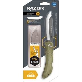 Outdoor Edge 3.5" Razor Elite Knife- with Steel Drop Point Blade