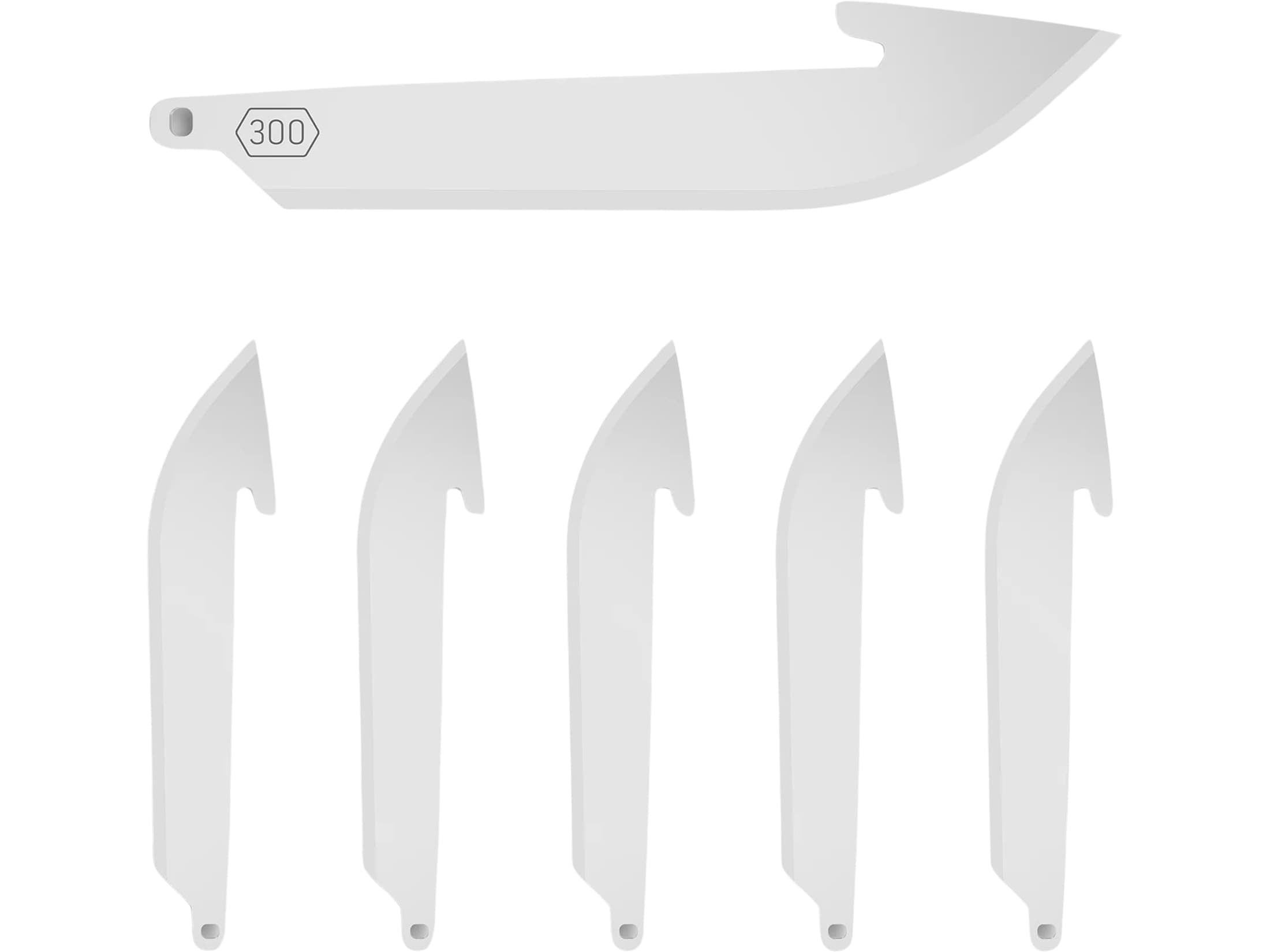Outdoor Edge Replacement Knife Blades 3" Drop Point 12PK