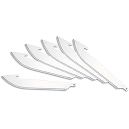 Outdoor Edge Razor Series Knife Replacement Blades 3.5" Drop Point 420J2 Stainless Steel 24PK
