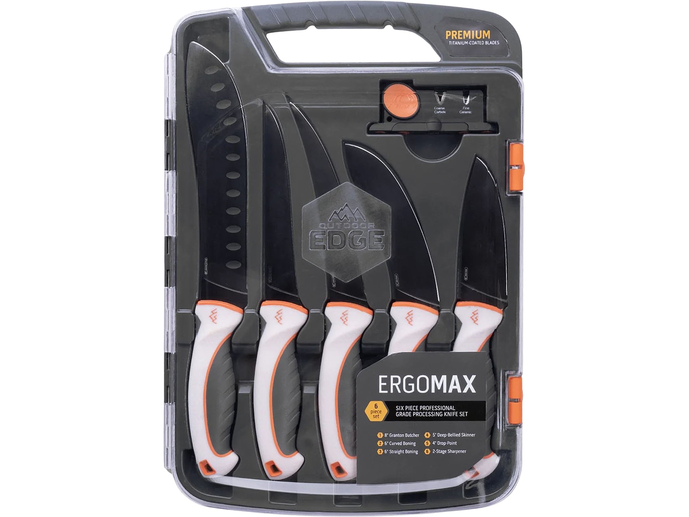 Outdoor Edge Ergo Max Professional Grade Knife Set for Effortless Game ...