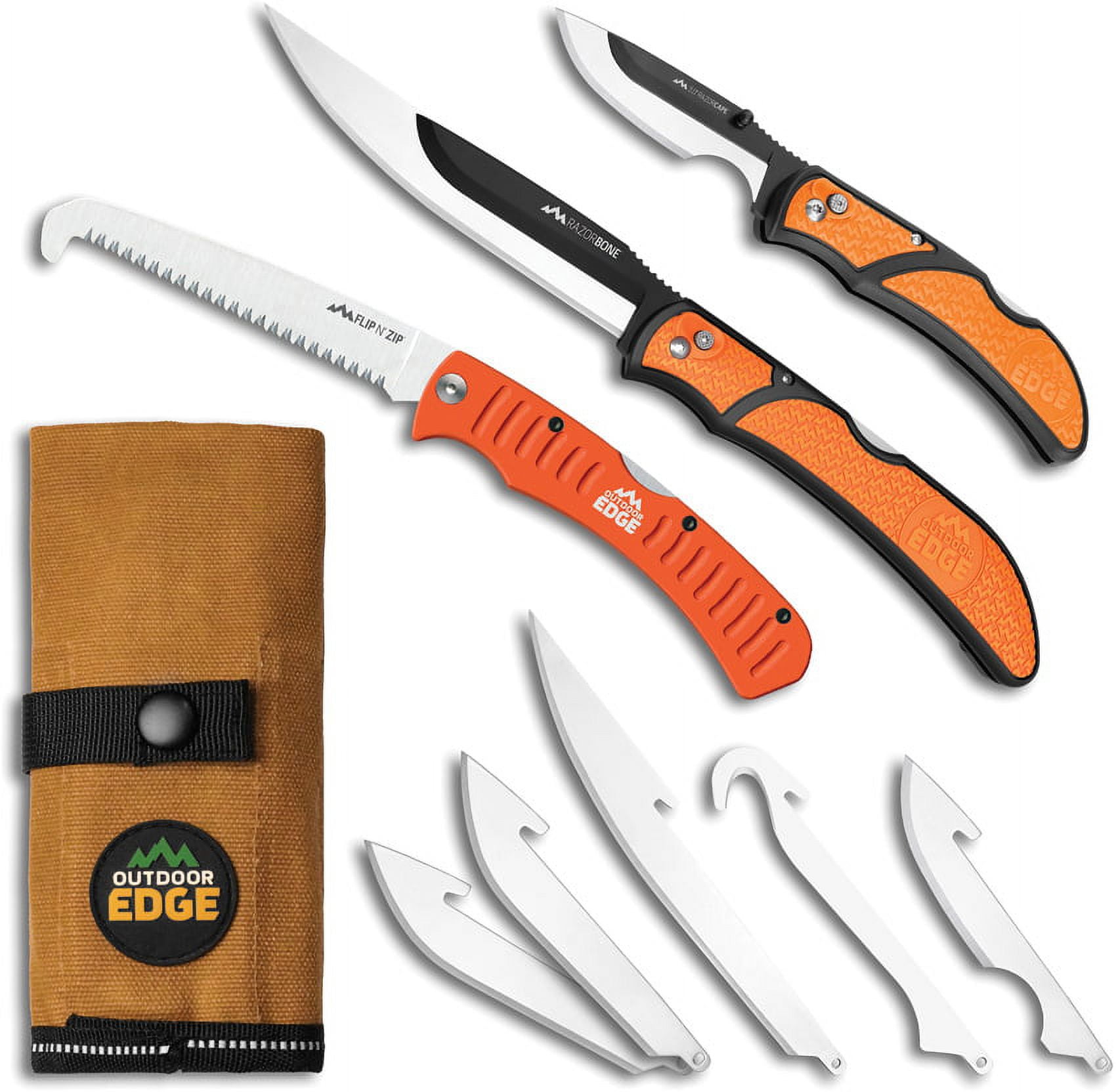 Outdoor Edge RGP1 9Piece Game Cleaning Knife Kit