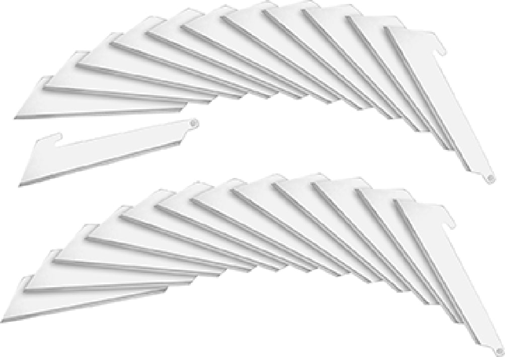 Outdoor Edge RRU30-24 3 Pack 24pcs Utility Replacement Blade - Walmart.com