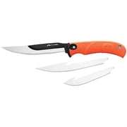 Outdoor Edge RazorMax Replaceable Fixed Blade Knife Set, Multi-Function, Interchangeable Blades, Nonslip Grip, High Quality
