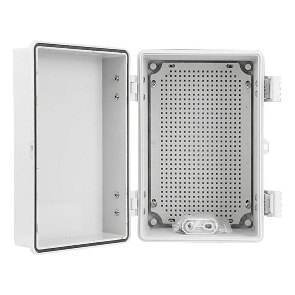 Outdoor Electrical Box Electronic Instrument Hinge Case Junction Box with Mounting Plate Enduring