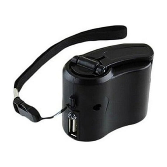 Outdoor Emergency Hand Crank USB Charger, Portable Power Generator, Built-in LED Flashlight, Manual Charging for Mobile Phone USB Devices, Lightweight Compact for Camping Travel Hiking Emergency Use