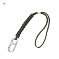 thumbnail image 1 of Outdoor Emergency Survival Backpack High Strength Paracord Keychain Parachute Cord Lanyard Rotatable Buckle Key Ring 11, 1 of 8