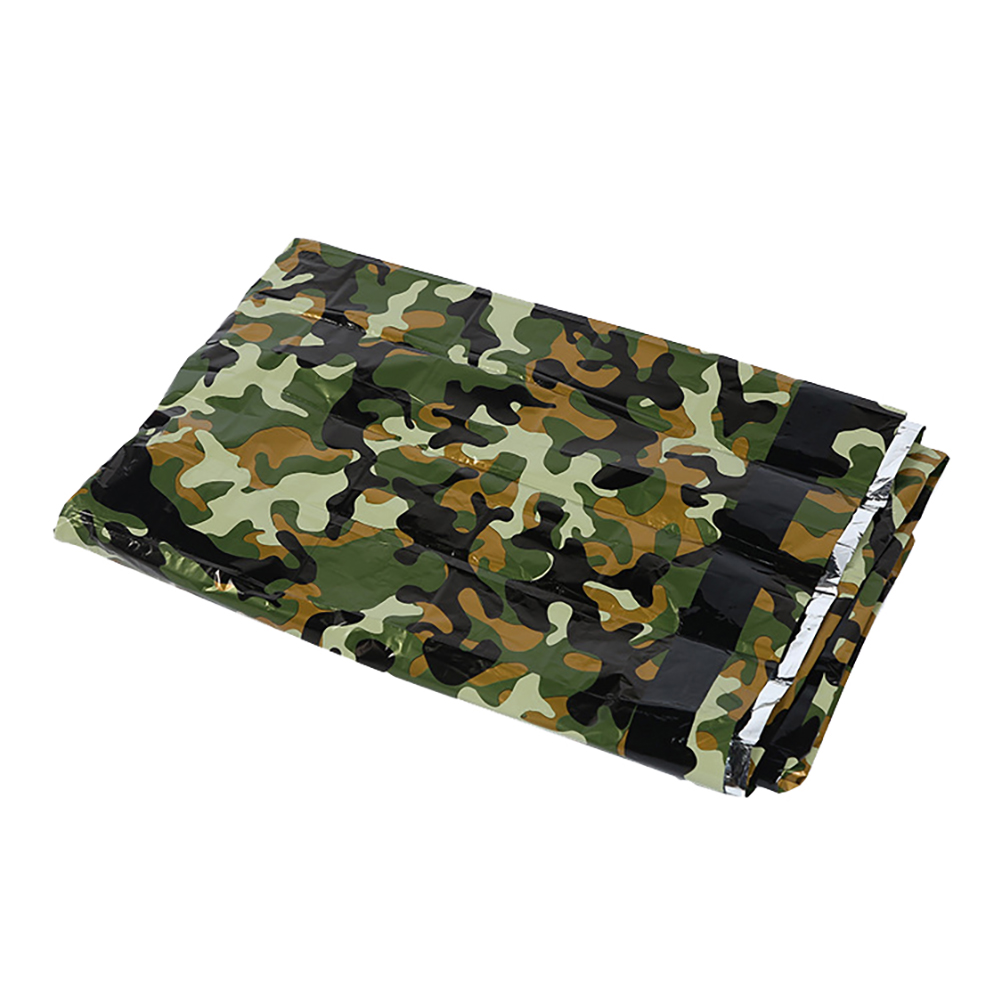 Outdoor Emergency Tent Camo Campin Tents Camping Bivy Tarps Heavy Pe