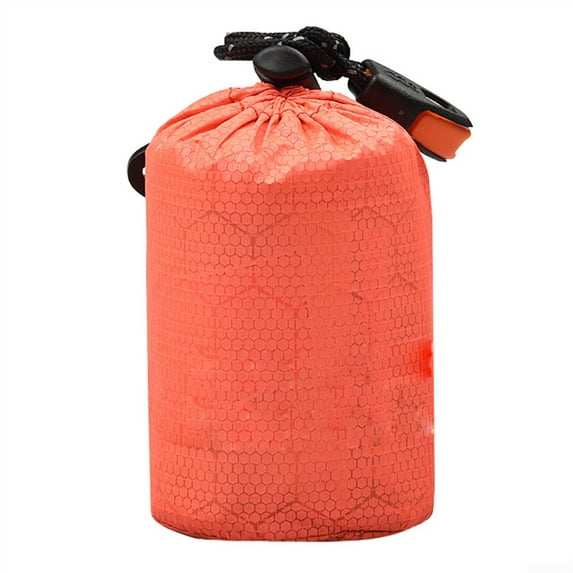 Outdoor Emergency Thermal Waterproof Sleeping Storage Bag Camping Sack Survival