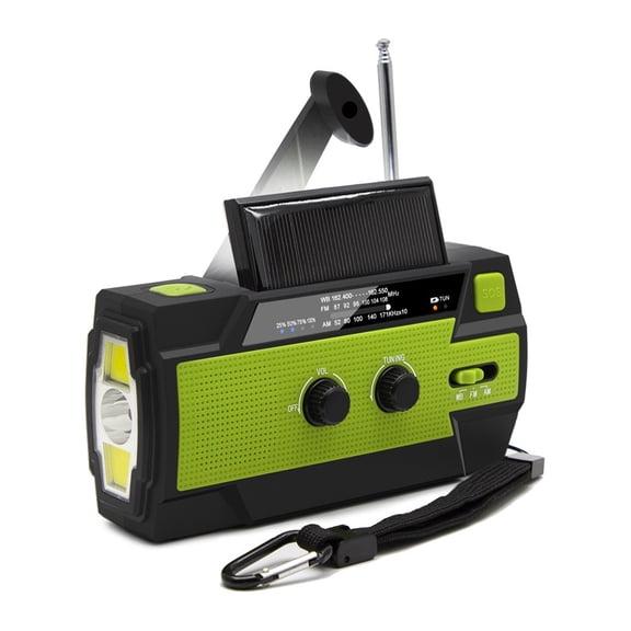 Outdoor Emerncy Disaster Prevention Radio Multi-function Hand-cranked Radio Multi-function Solar Radio ,Listen Anytime, Anywhere