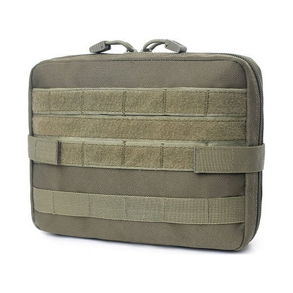 Outdoor Encrypted Camouflage Waterproof Tactical Waist Bag MultifunctionalLife-saving Medical Bag Molle Accessory Bag,7 inches
