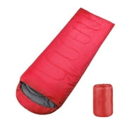 Outdoor Envelope Sleeping Bag Waterproof Ultralight Warm Adult Camping Hiking, Red. Generic Brand