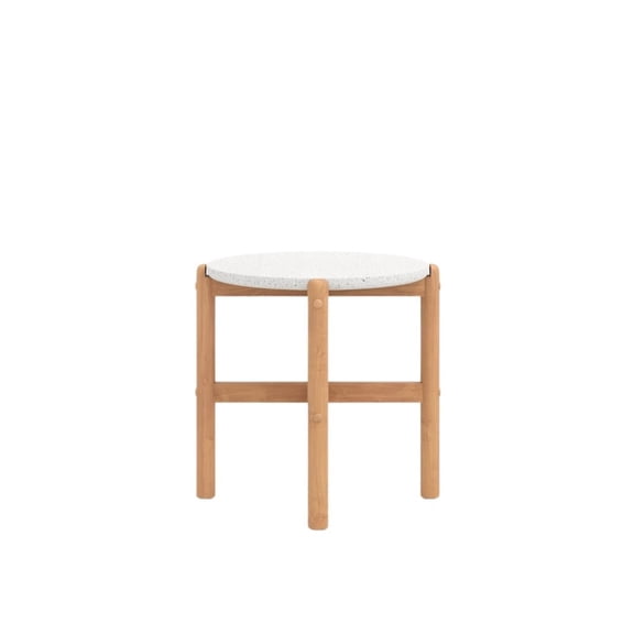 Outdoor Escape Outdoor Side Table, Small Patio Table for Outside or Porch Use
