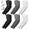 thumbnail image 1 of Outdoor Essentials Cooling Compression Unisex Adults Athletic Arm Sleeves, 2 count, 1 of 7