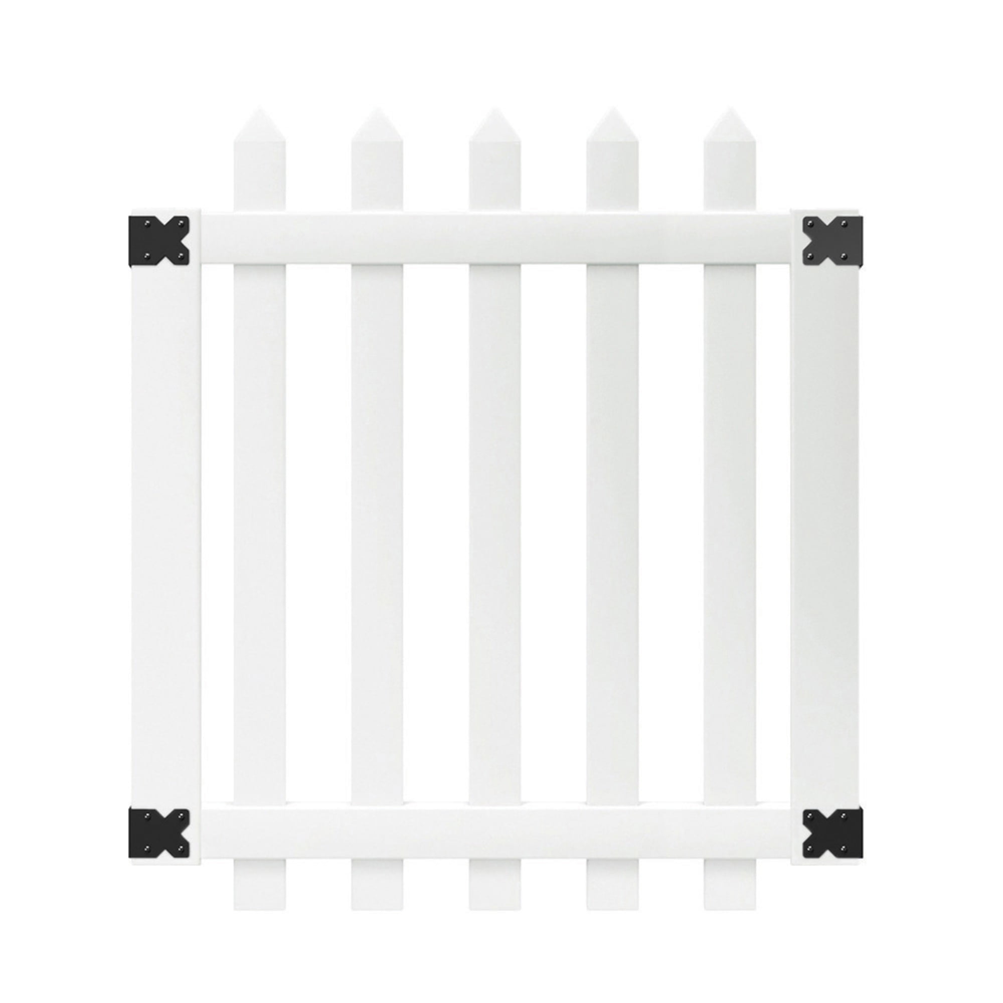 Curved Picket Fence