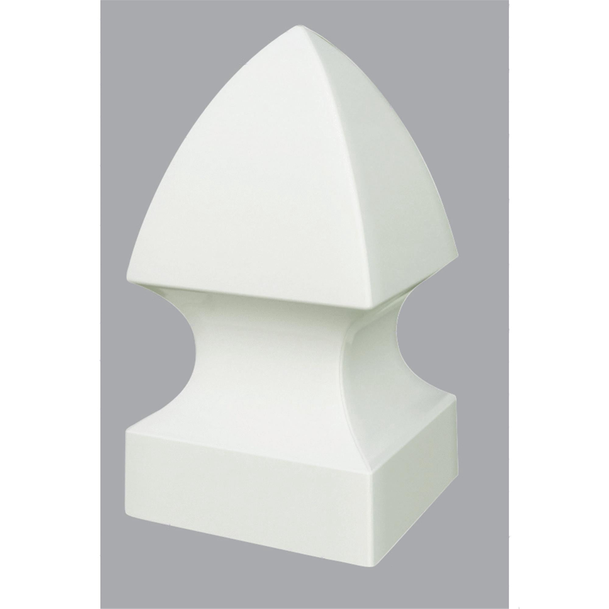 Post Cap Styles Outdoor Essentials Vinyl Post Cap Gothic Style - White - 5 x 5 ...