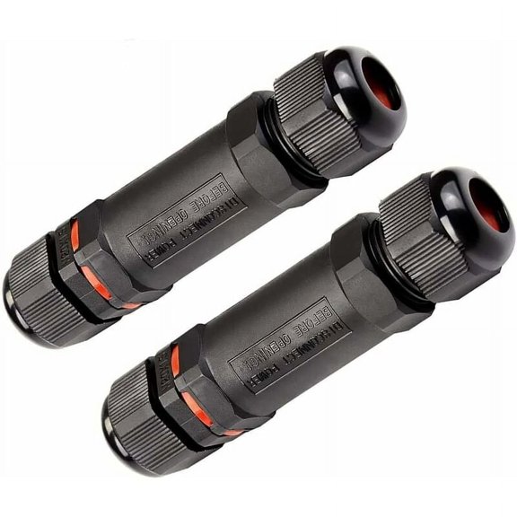 Outdoor Ethernet Solution, Waterproof RJ45 Coupler, CA Standard For Durable, Secure Connections, Ideal For Led Billboards And Tunnel Lights (2pcs)