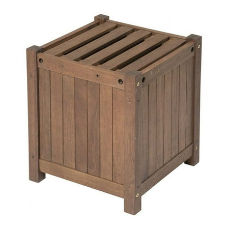 Outdoor Eucalyptus Square Planter / Standing Planter