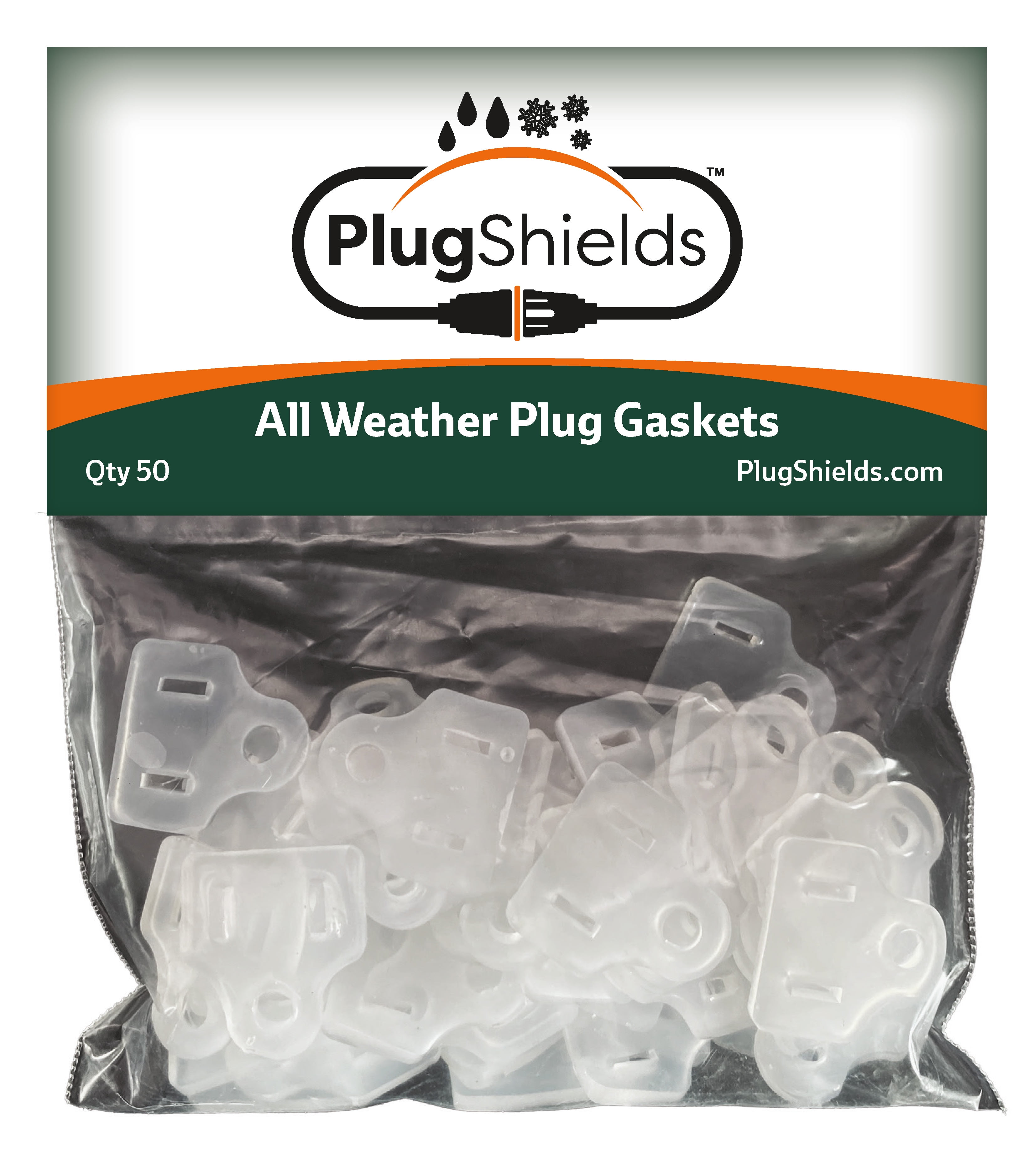 Outdoor Extension Cord Plug Gaskets and Christmas Light Plug Gaskets