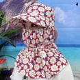 thumbnail image 1 of Outdoor Face And Neck Protective Cover Leisure Hat Ear Flap Women Hats Sun Hat 4, 1 of 8