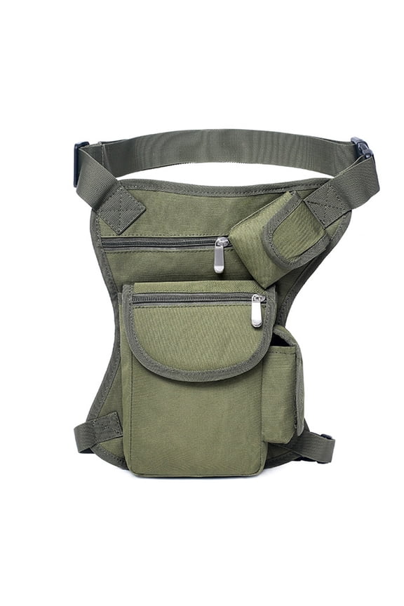 Outdoor Fashion Color Leg Bag Texture Phone Large Capacity Waist Pack