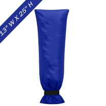 Outdoor Faucet Cover Socks 25”H x 13”W for Winter Freeze Protection, Outdoor Tap Cover, Large Faucet Covers for Outside, Reusable Yard Spigot Cover, Antifreeze Long Water Insulated - 1 Piece