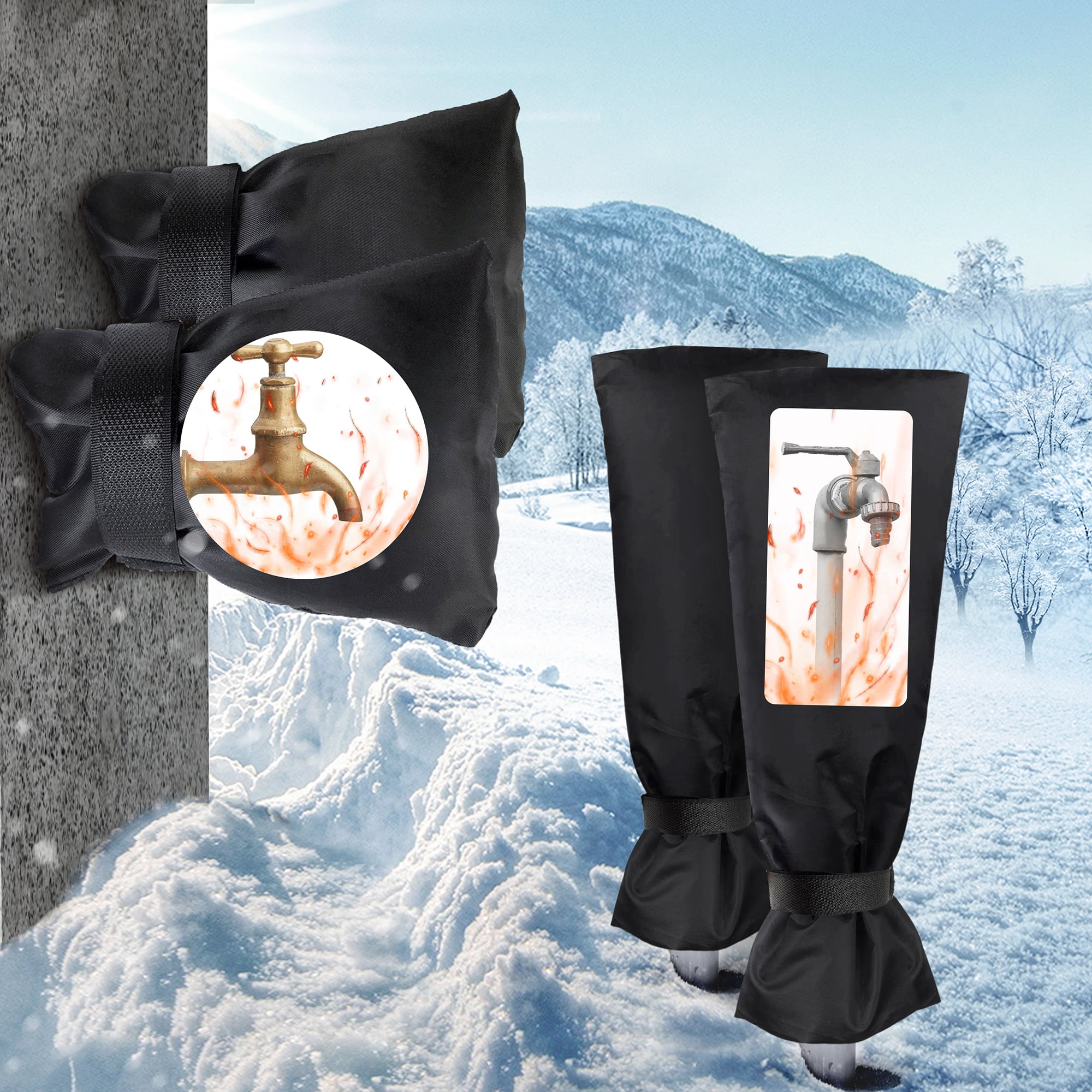 Outdoor Faucet Cover for Winter WeGuard Outdoor Water Faucet Cover