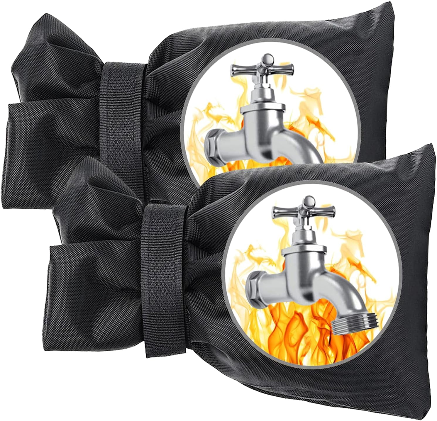 Outdoor Faucet Covers for Winter, Actgan 8.3"H x 6"W Thickened Outside