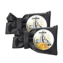 Outdoor Faucet Covers for Winter Freeze Protection, 2 Pack 6'' W x 8.2'' H Winter Faucet Insulation Cover Socks, Hose Bib Covers for Winter (Faucet Cover 2 Pack)