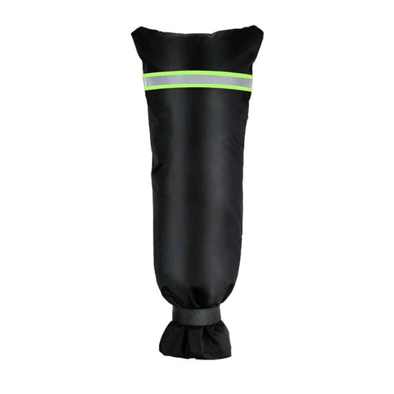 Outdoor Faucet Covers for Winter, Insulated Spigot Socks to Prevent Freezing, Waterproof and Windproof Faucet Protectors for Cold Weather - L (24.8" x 13.0")