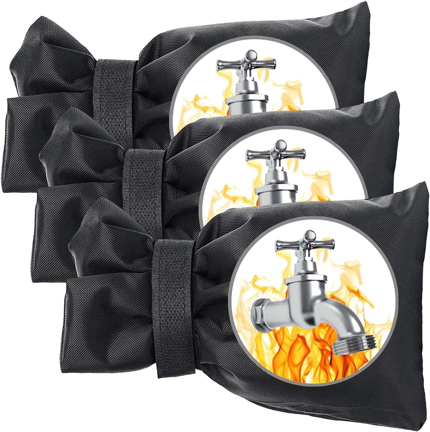 Outdoor Faucet Covers for Winter, 8.3"H x 6"W Thickened Outside Garden