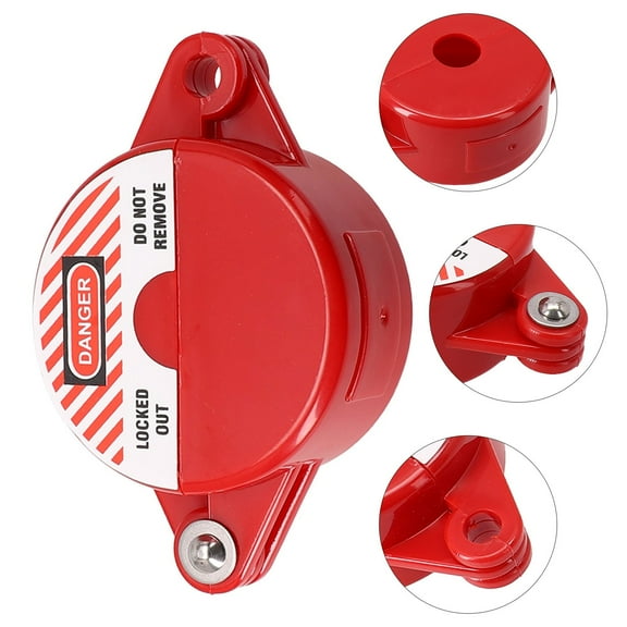 Outdoor Faucet Lock Cylinder Tank Lockout Garden Tap Valve Padlock Easy Install Single Hole Smile Home