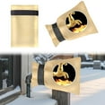 thumbnail image 1 of Outdoor Faucet Winter Cover 7"×5" Freeze Proof Sock, Oxford Imitation Cotton Insulation, Drawstring Install, All Season Spigot Shield beige, 1 of 4