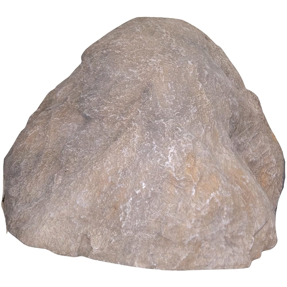 Outdoor Faux Rock Cover, Artificial Landscape Boulder Enclosure, Fake