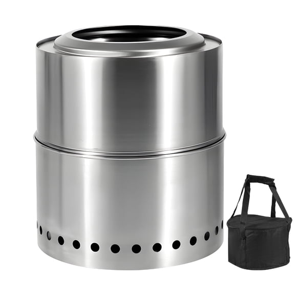 Outdoor Fire Bowl With Heat Radiation Pliable Plan For Beach Camping