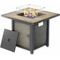 Outdoor Fire Pit Table Propane Gas Fire pits Outdoor Fireplaces 43