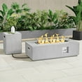 Outdoor Fire Pit Table Propane Gas Fire pits Outdoor Fireplaces 43