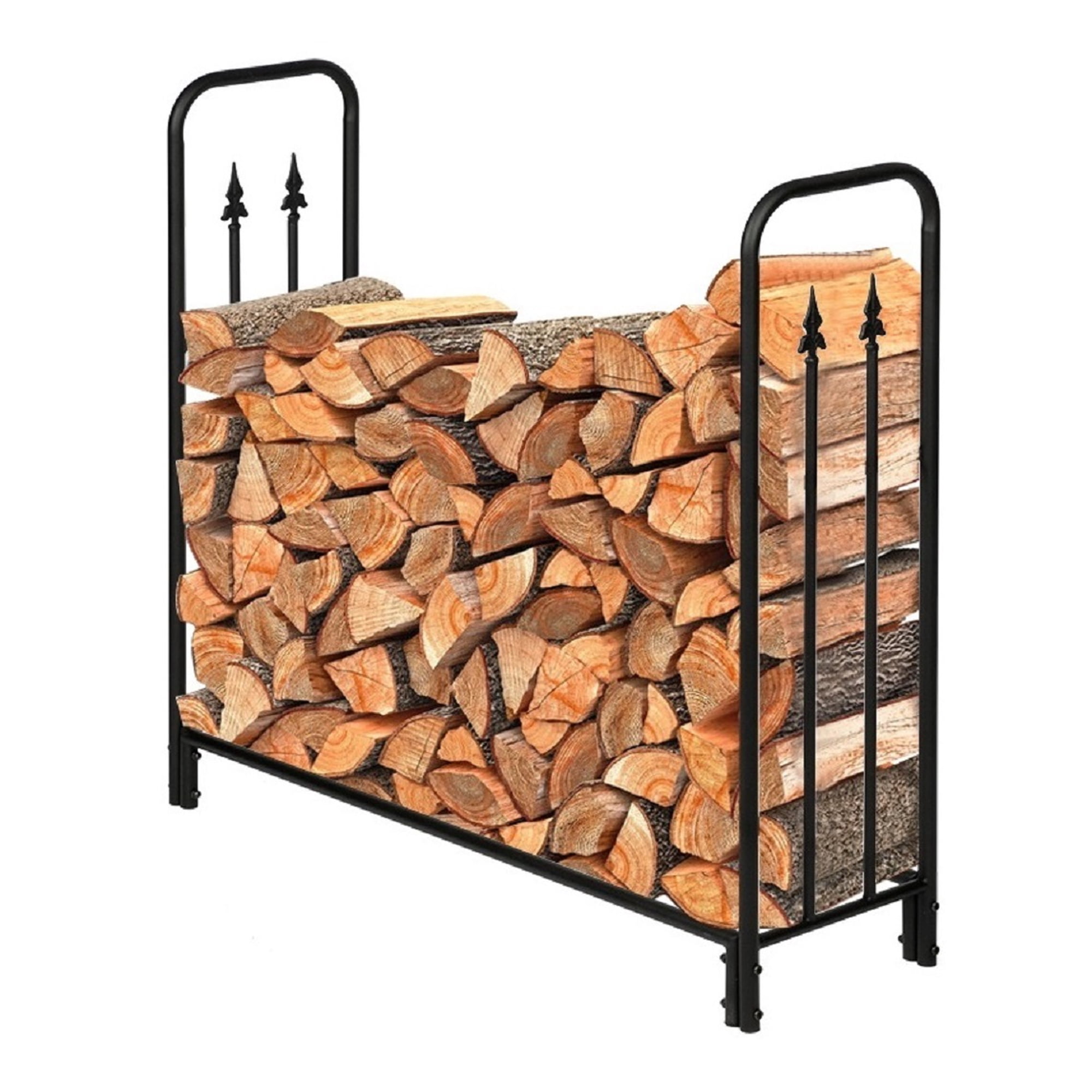 Modern Log Rack Indoor Firewood Rack Modern